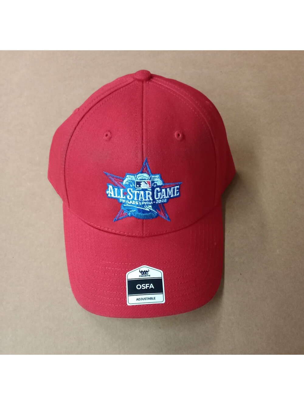 Fan Favorite 2026 MLB All-Star Game Philadelphia RED Adjustable Baseball Hat
